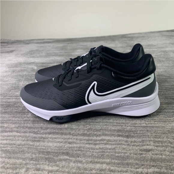 NWT Men’s Nike Air Zoom Infinity‎ Tour Next % Black White Golf Shoes main image 6